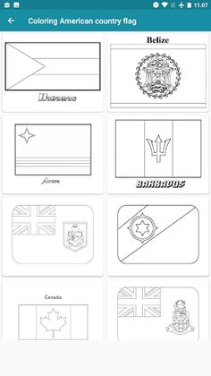 Coloring the American flag - Screenshot 2