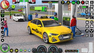 City Taxi Drive: Taxi Car Game - Screenshot 3