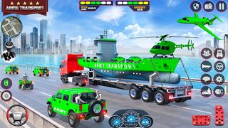 Army Car Truck Transport Games - Screenshot 2