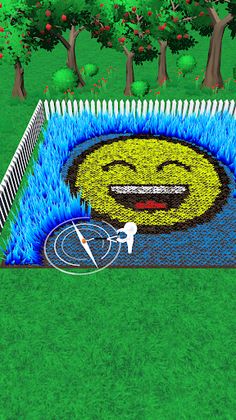 Emoji Grass Mow - Screenshot 3
