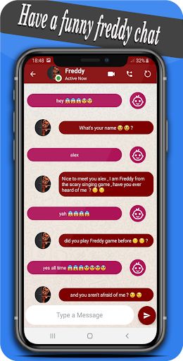 fake call from fredy - Screenshot 2