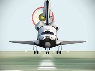 F-Sim Space Shuttle - Screenshot 1