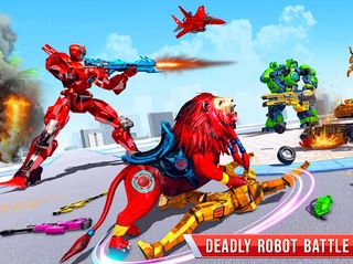 Tiger Robot: Car Transform - Screenshot 1