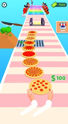 Pizza Runner: Pizza Stack Game - Screenshot 3