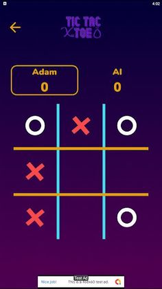 Tic Tac  XO Toe Game - X O - Screenshot 4