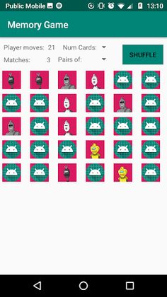 Memory Game - Screenshot 2