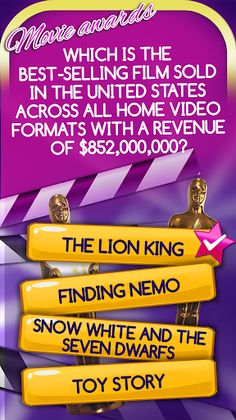 Movie Awards Questions - Screenshot 2