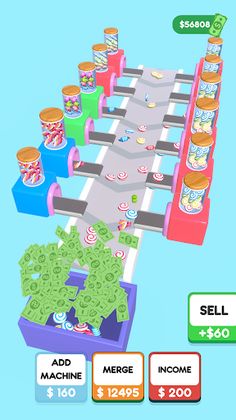 Merge Candy Factory - Screenshot 2