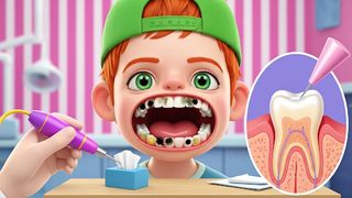 School Kids Teeth Dentist game - Screenshot 2