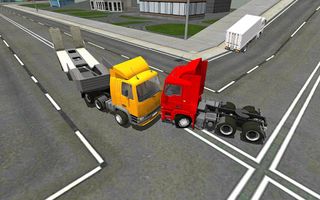 Euro Truck Driving Sim 2018 3D - Screenshot 1