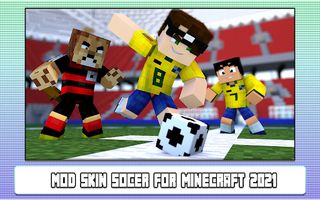 Mod Skin Soccer for Minecraft  - Screenshot 2