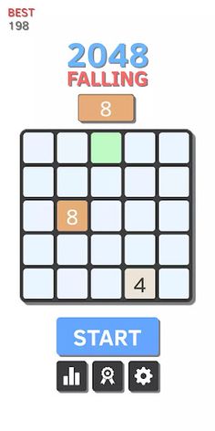 2048 Falling Numbers - Screenshot 1