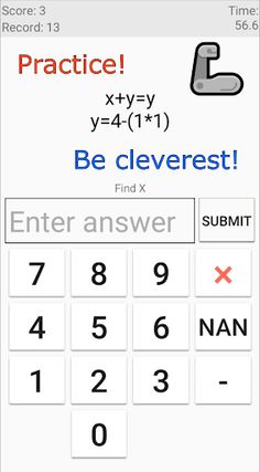 Math IQ Test - Screenshot 1