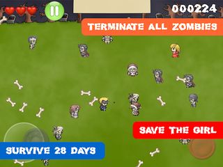 Zombies 28 days survival - Screenshot 1