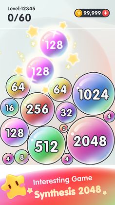 Synthetic 2048 - Screenshot 1