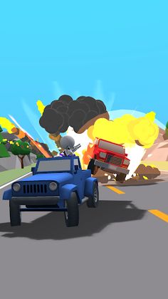 Cars Battle - Extreme Driving - Screenshot 1