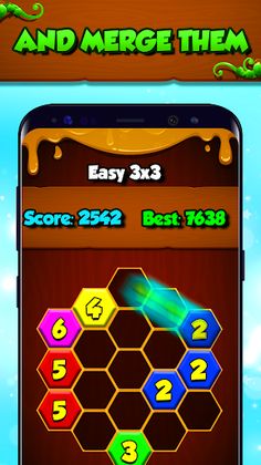 Hexa Numbers: Merge Puzzle - Screenshot 2