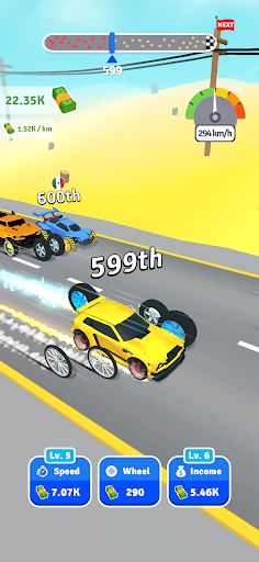 Wheel Merge Race - Screenshot 2