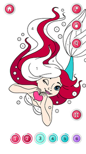 Girls Coloring Book for Girls - Screenshot 4