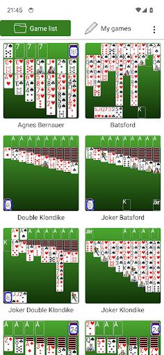 Klondike Solitaires - Screenshot 2