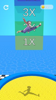 Trampoline Girl 3D - Screenshot 4