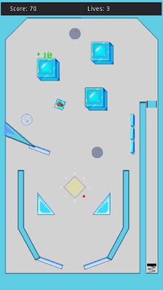 Ice Cube Pinball - Screenshot 1