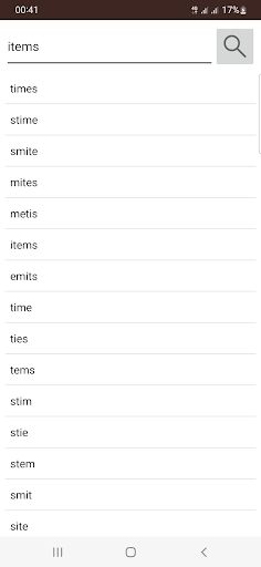 Anagram Solver - Screenshot 3