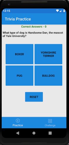Trivia Challenge - Screenshot 1