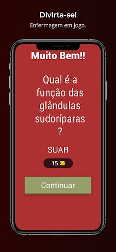 Quiz de Enfermagem: Enfermeira - Screenshot 2