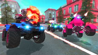 ATV Quad Bike Shooting Racing - Screenshot 2