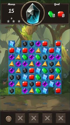 Dark Jewel - Match 3 Puzzle - Screenshot 1