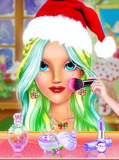 Christmas Princess Makeup Game - Screenshot 1