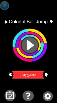 Colorful Ball Jump - Screenshot 1