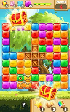 Match 2 Toy Cubes Blast - Screenshot 1