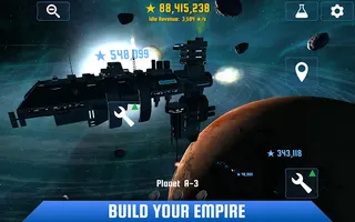 Idle Galaxy Miner - Screenshot 1