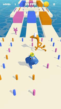 Rainbow race - Screenshot 2