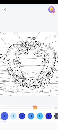 Animal Paint : Color by Number - Screenshot 2