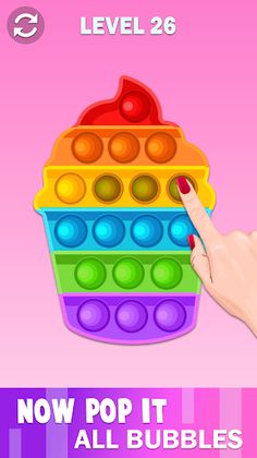 Pop it toys Fidget 3D Game - Screenshot 2