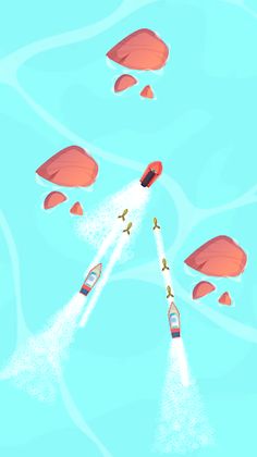 Speed Boat: Missile Escape - Screenshot 1