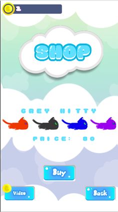 Sky Kitty - Offline Tapping Fu - Screenshot 2
