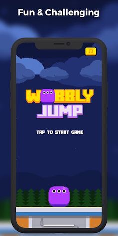 Wobbly Jump - Screenshot 1