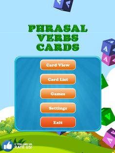 Phrasal Verbs Cards with Games - Screenshot 1