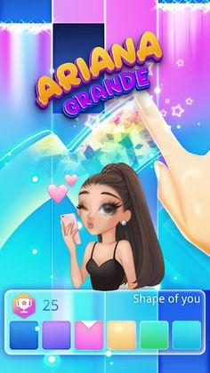 Ariana Grande song Piano Tiles - Screenshot 2