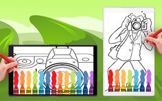 Cameraman Colouring Book - Screenshot 3