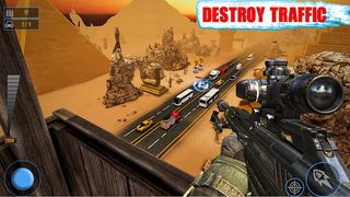 Sniper Traffic Shooting games - Screenshot 1