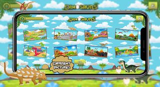 Dinosaur Coloring Page - Screenshot 1