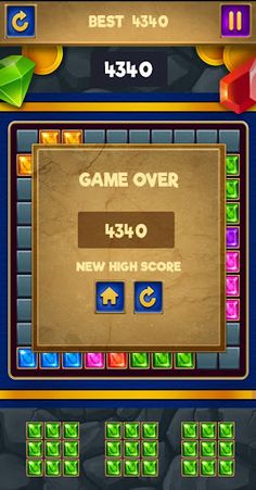 Jewels Blocks Puzzle New - Screenshot 4