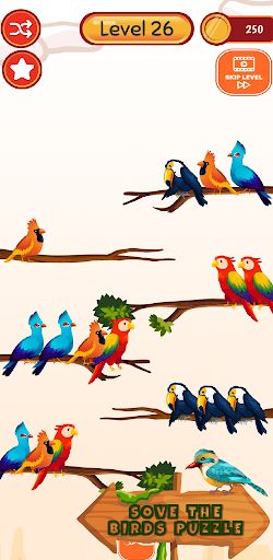 Bird Sort – Color Puzzle Game - Screenshot 2