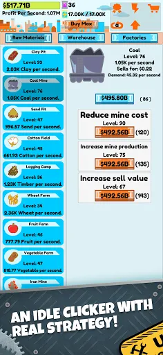 Idle Industry: Get Rich! - Screenshot 2