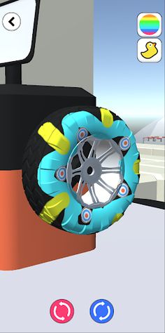 Crazy wheel - Screenshot 1